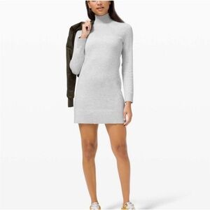 Lululemon long sleeve sweater dress
